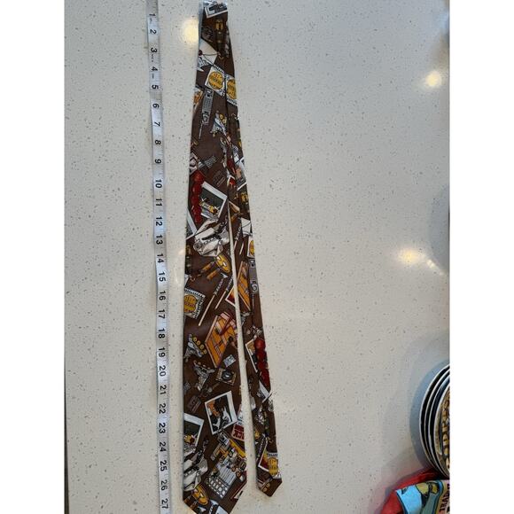 Water Dogs Chicago IL Neck Tie Polyester - Picture 6 of 16